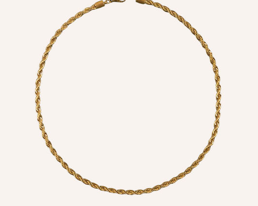 Torchon Rope Necklace