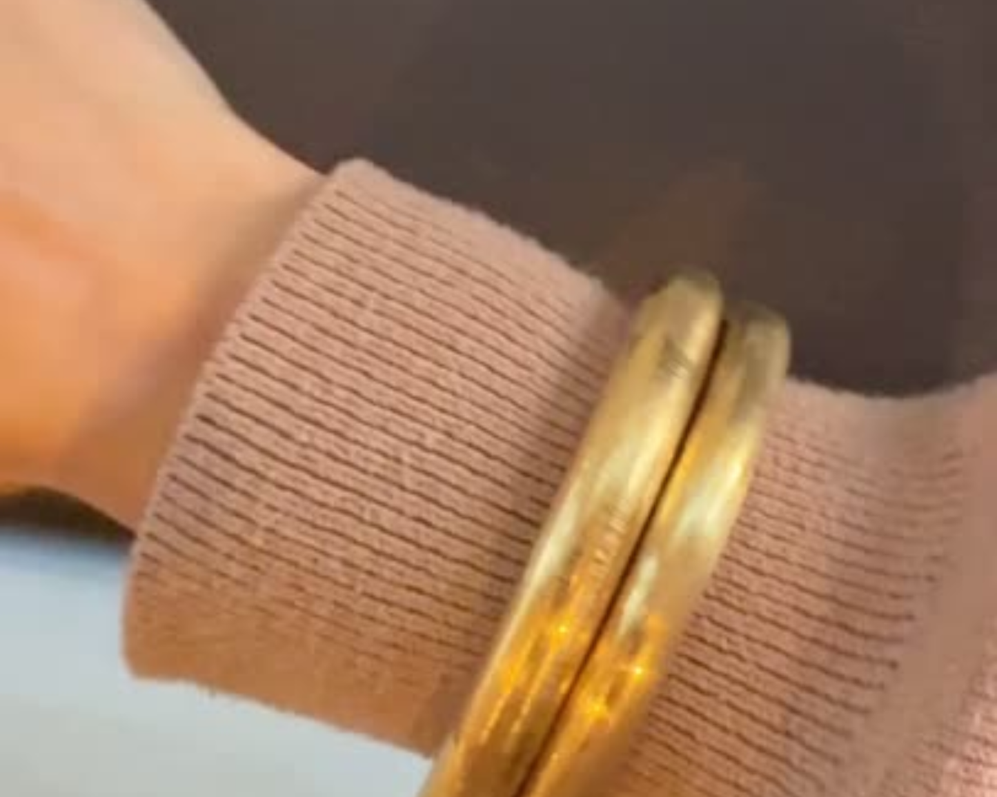 Satin Donut Bangle