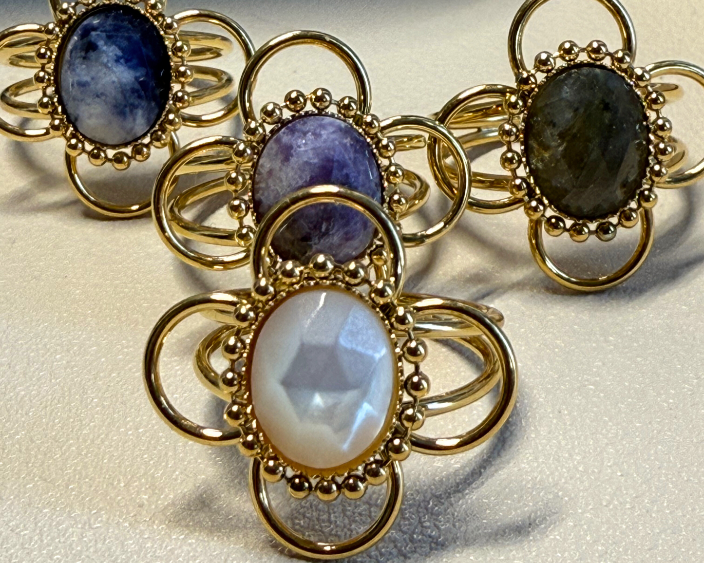 Cosmic Petal Ring