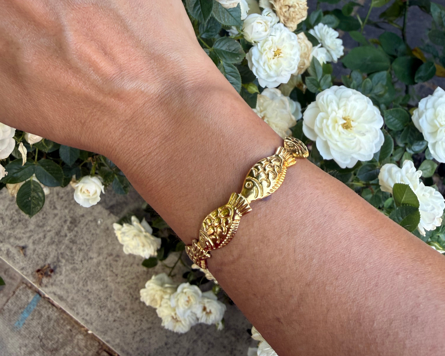 Oceano Fish Cuff Bracelet