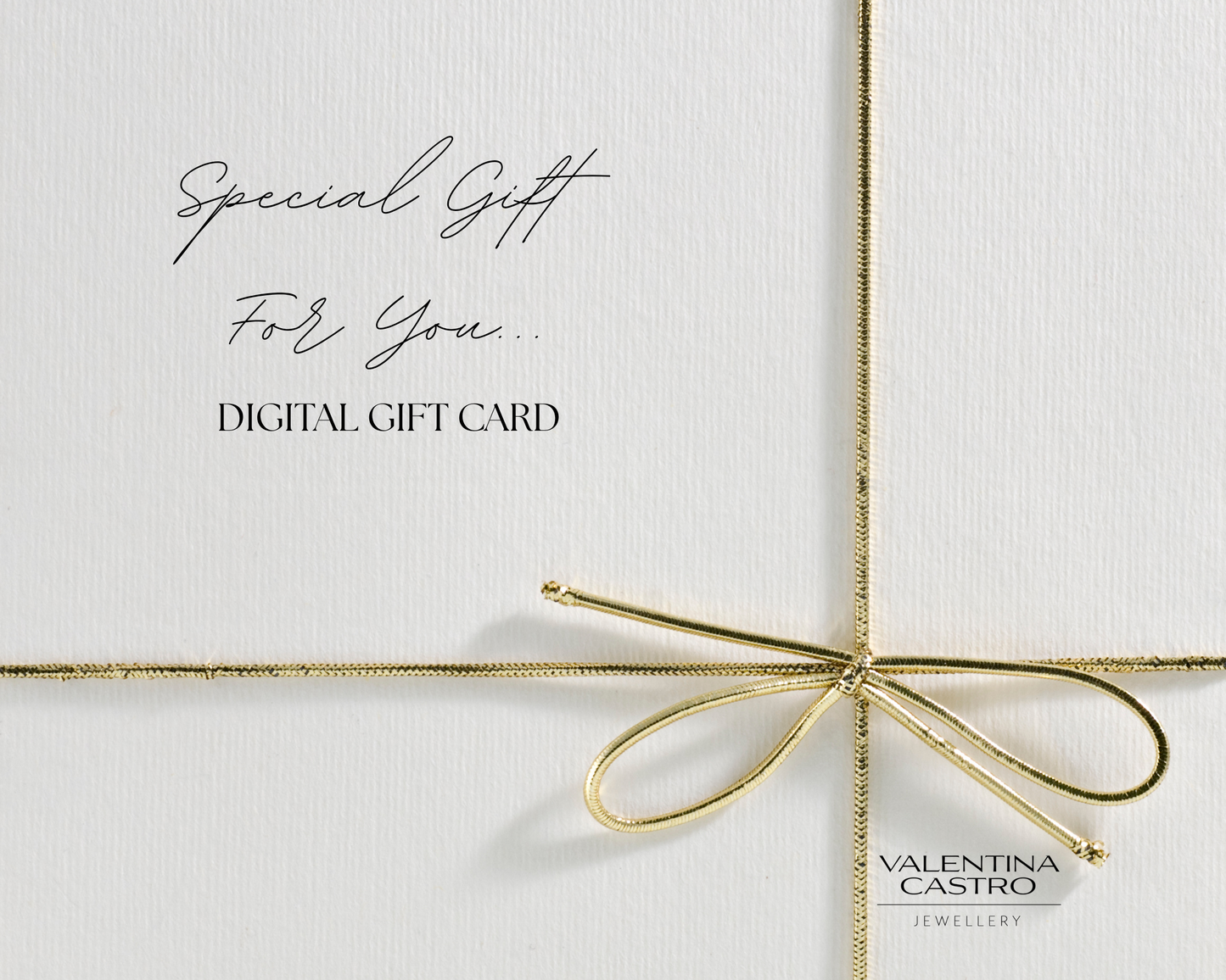 Valentina Castro Jewellery Virtual Gift Card