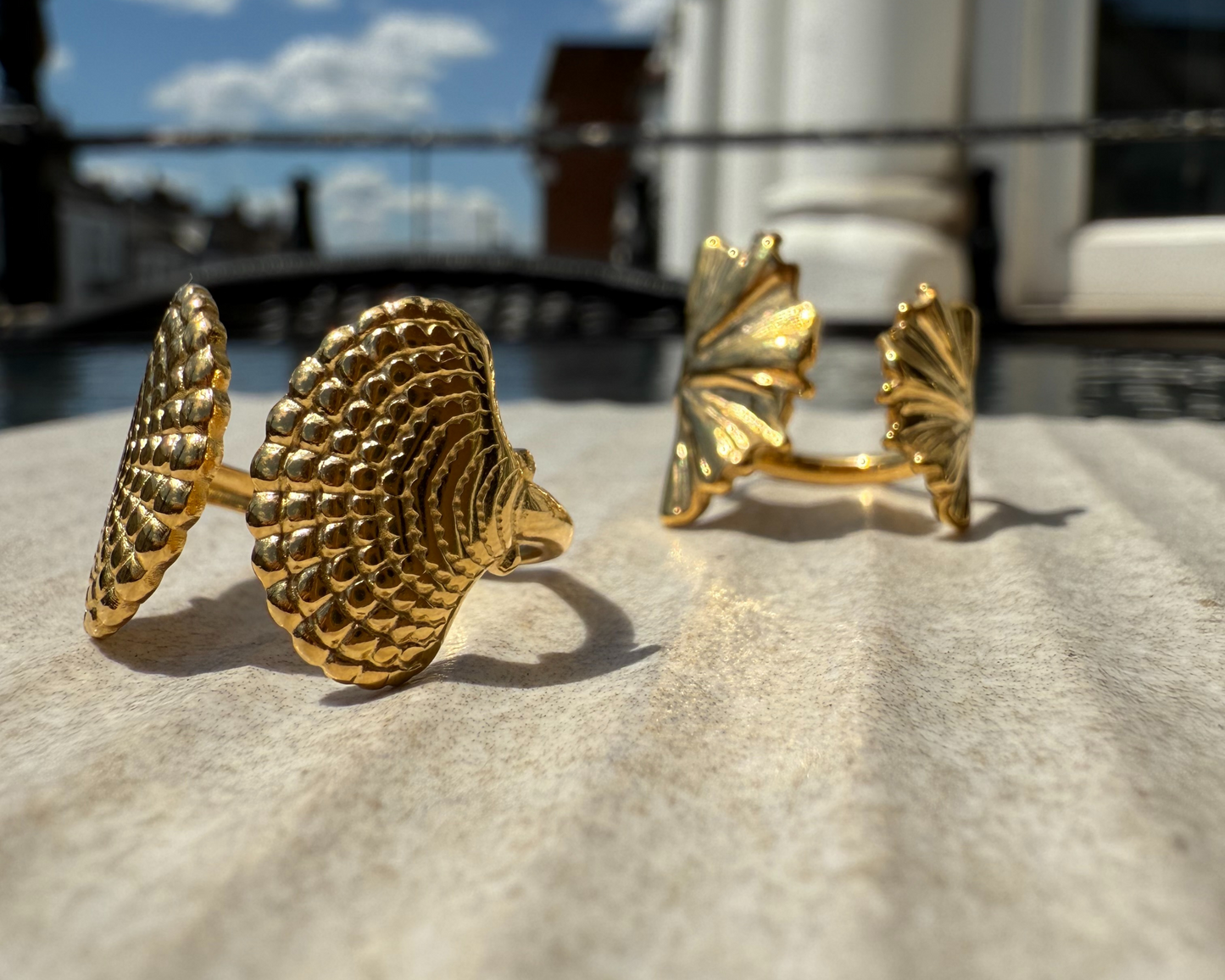 Trama Adjustable Ring