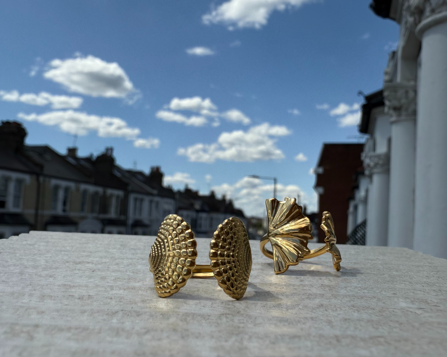 Trama Adjustable Ring