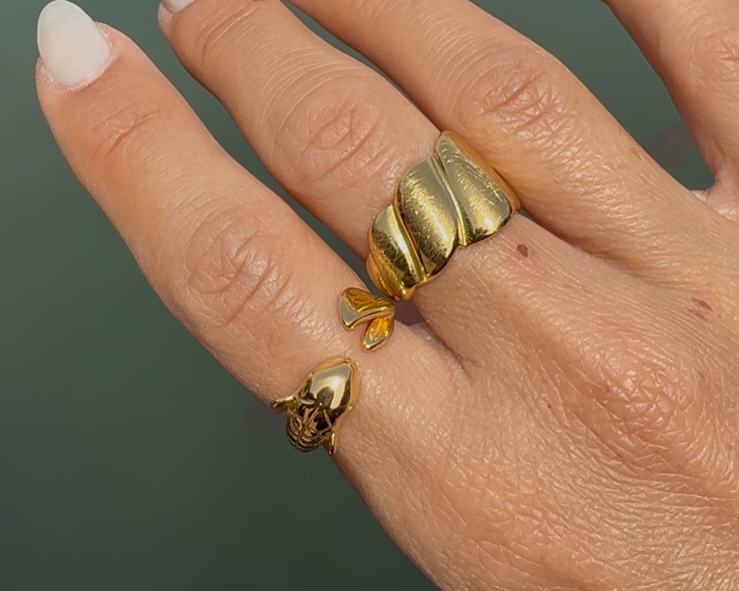 Koi Flow Adjustable Ring