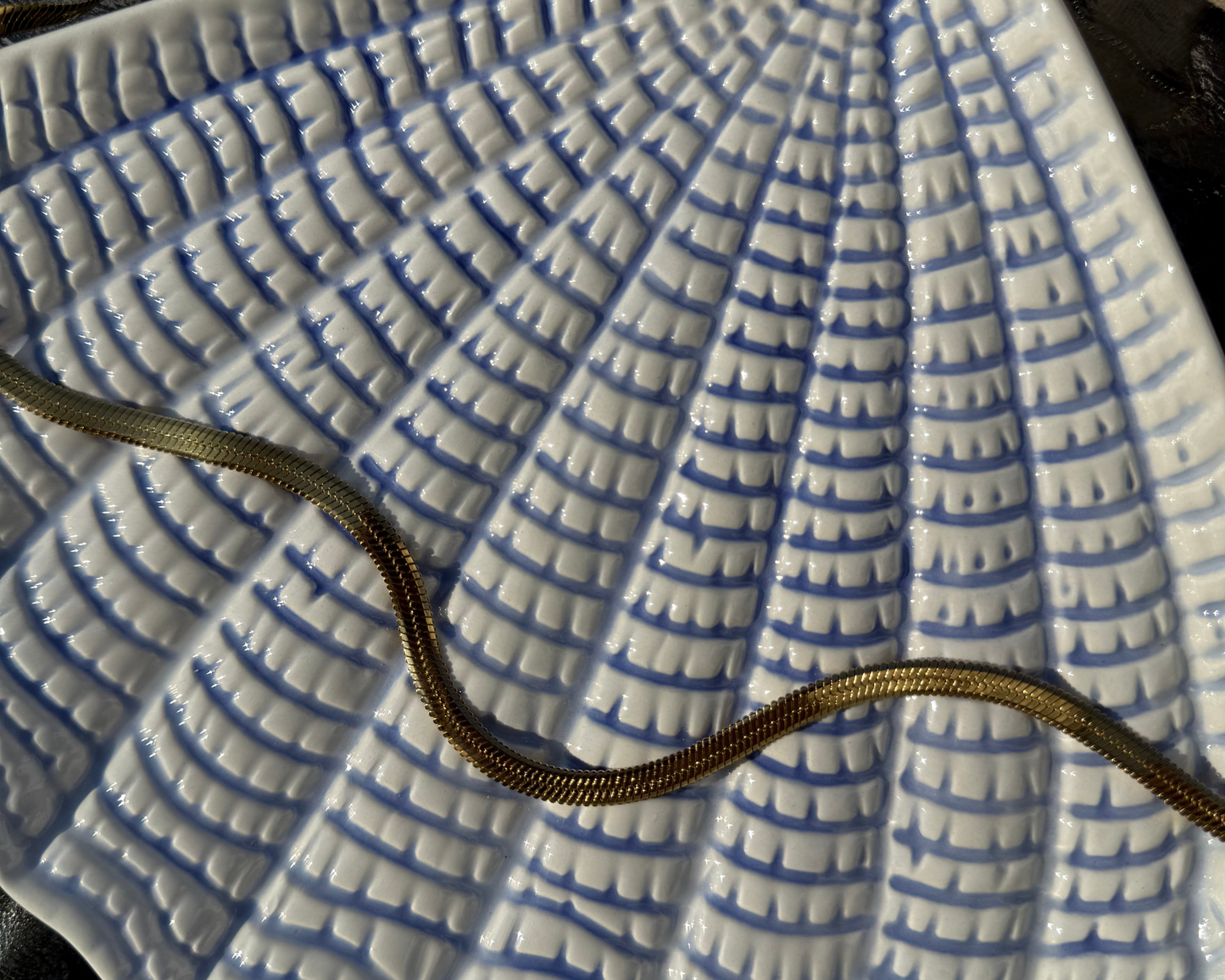 Hazel Snake-Style Necklace