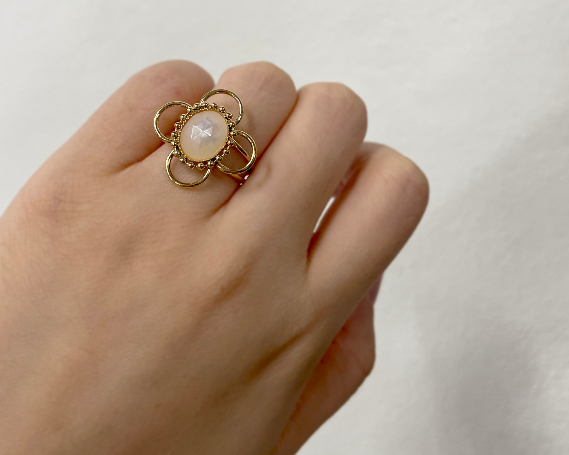 Cosmic Petal Ring