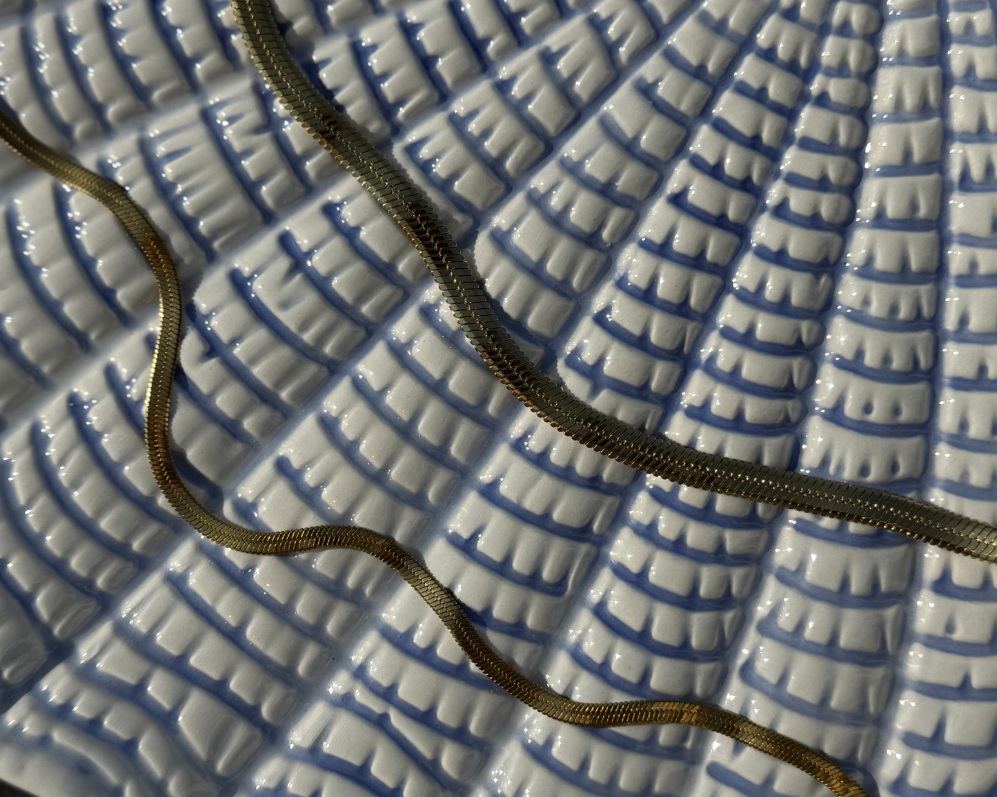 Hazel Snake-Style Necklace