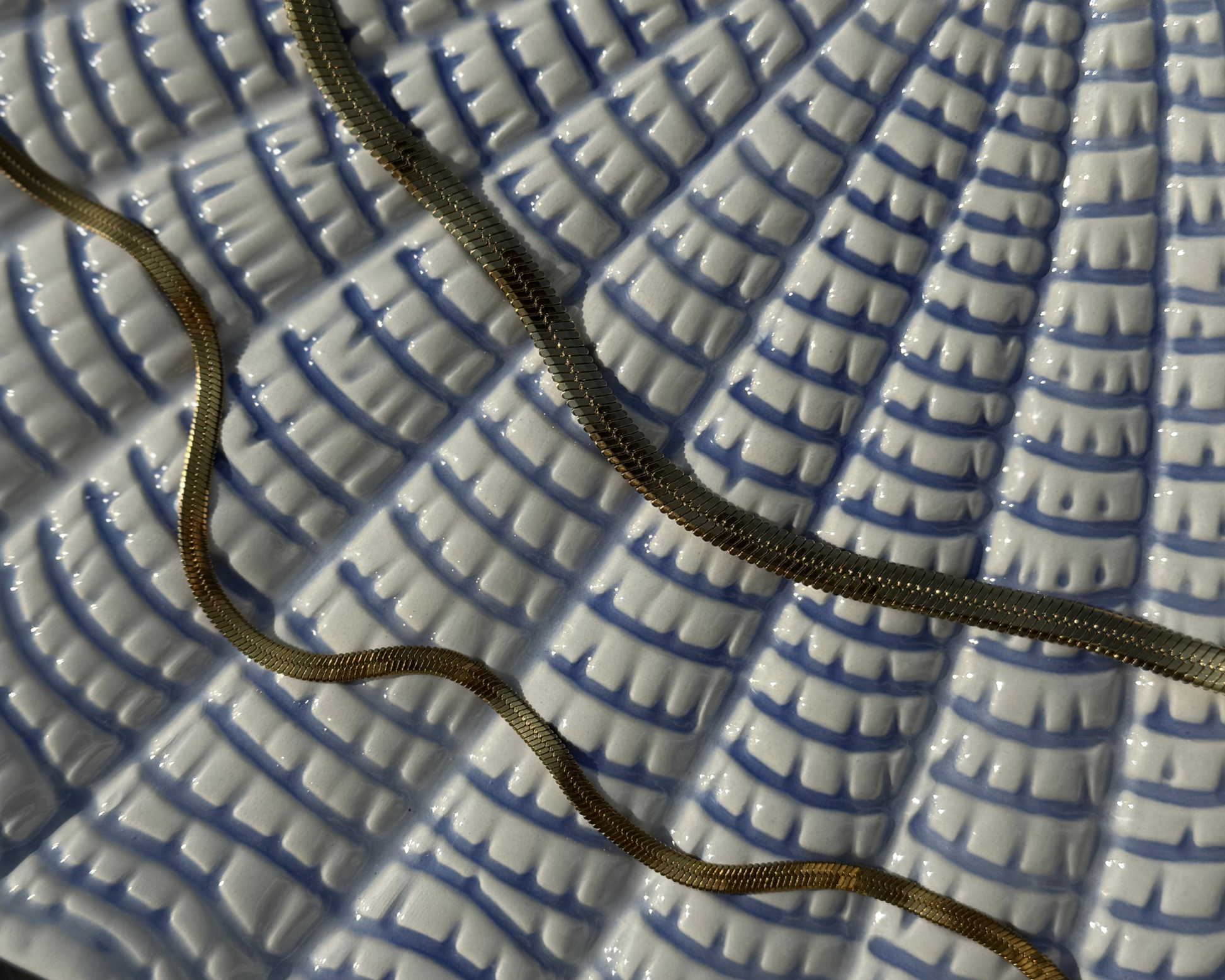 Hazel Snake-Style Necklace
