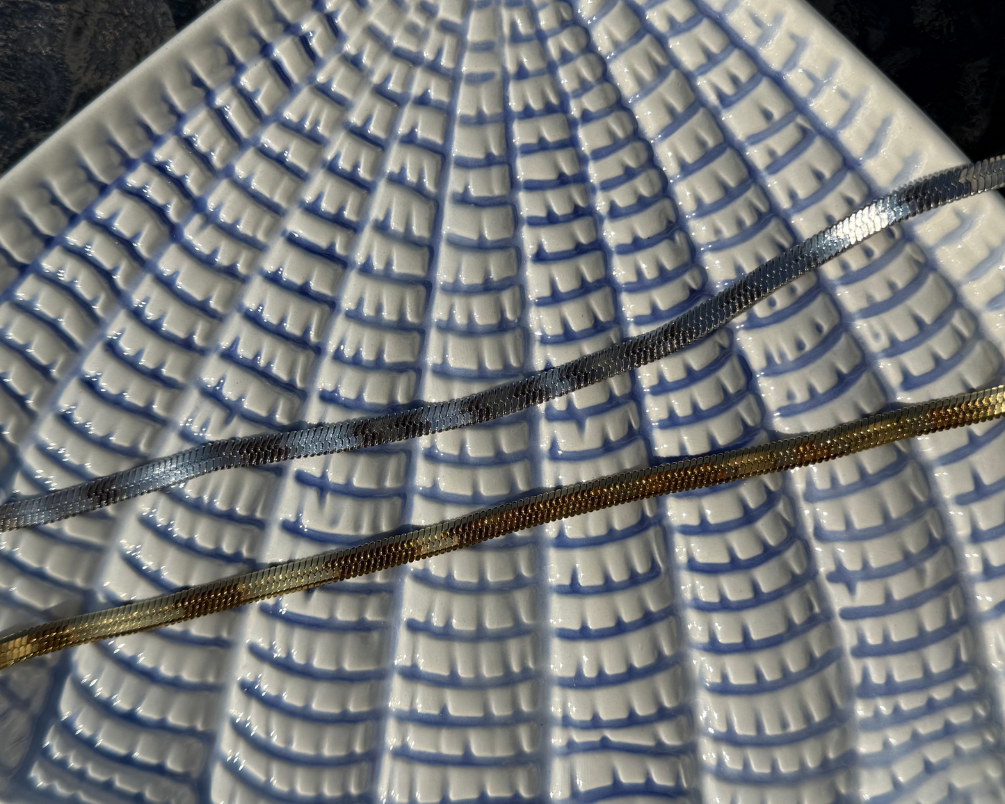 Hazel Snake-Style Necklace