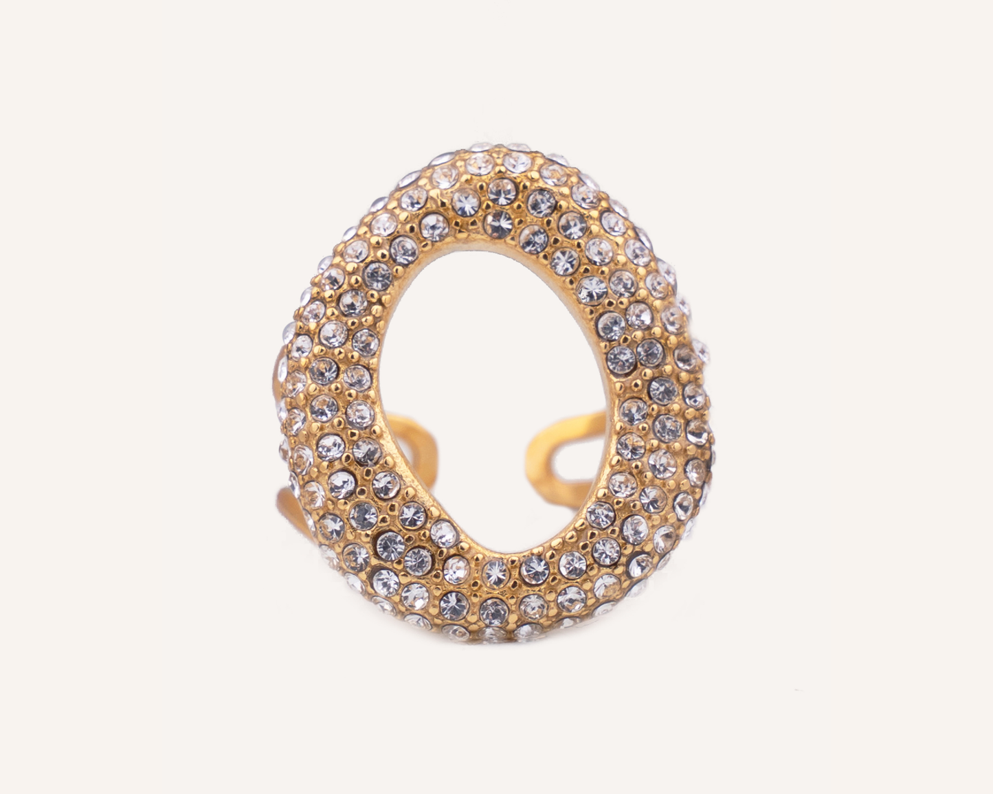 Lorena Pavé Adjustable Ring