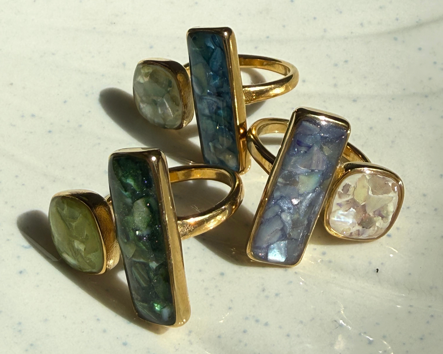 Aquarela Adjustable Ring