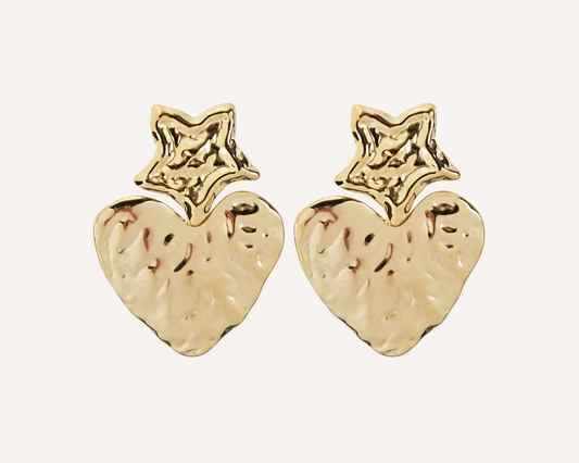 Starry Hearts Earrings