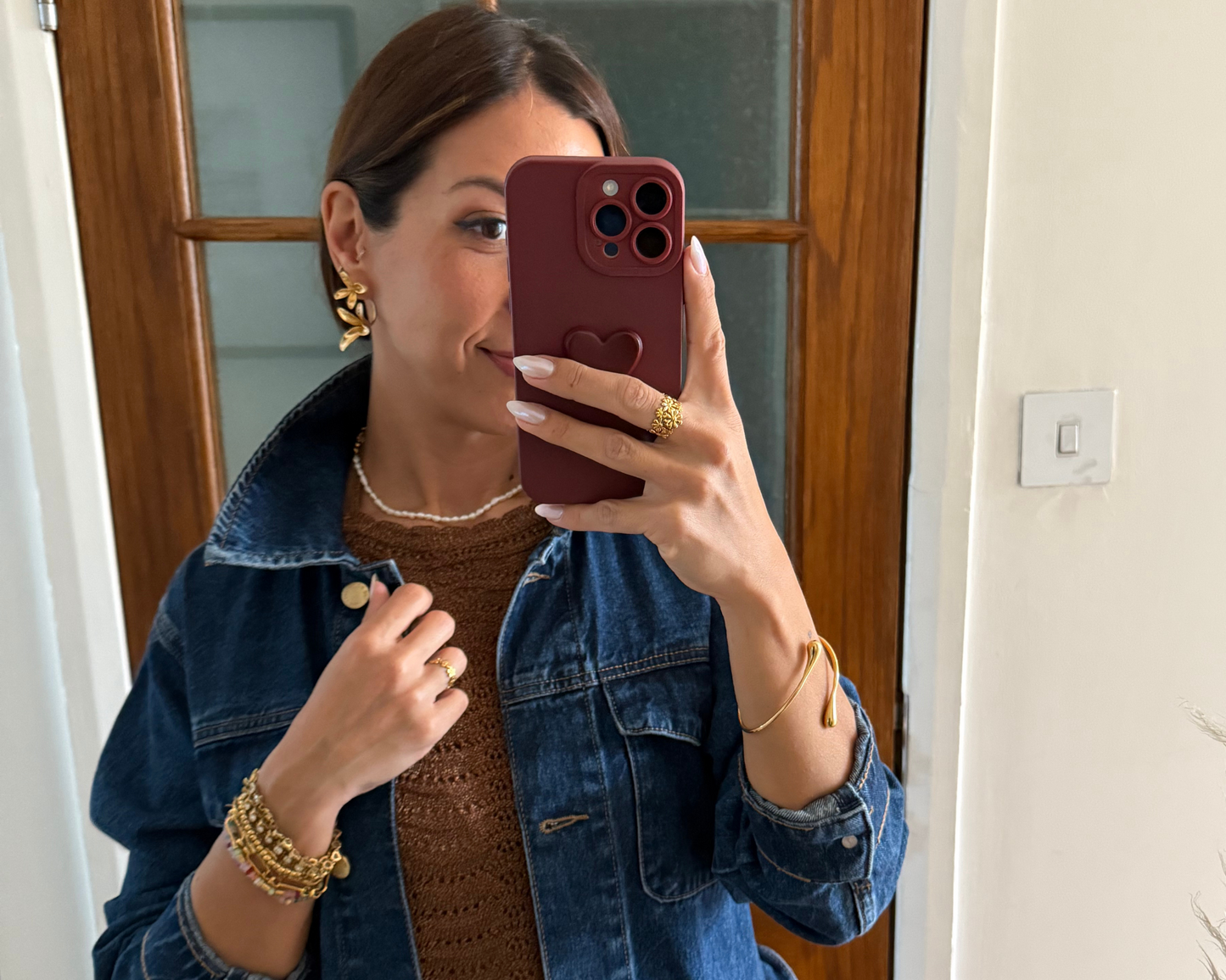 Flor Jacket Earrings