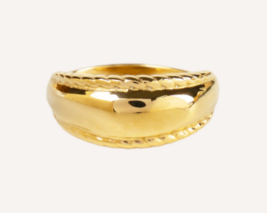 Oro Curve Adjustable Ring