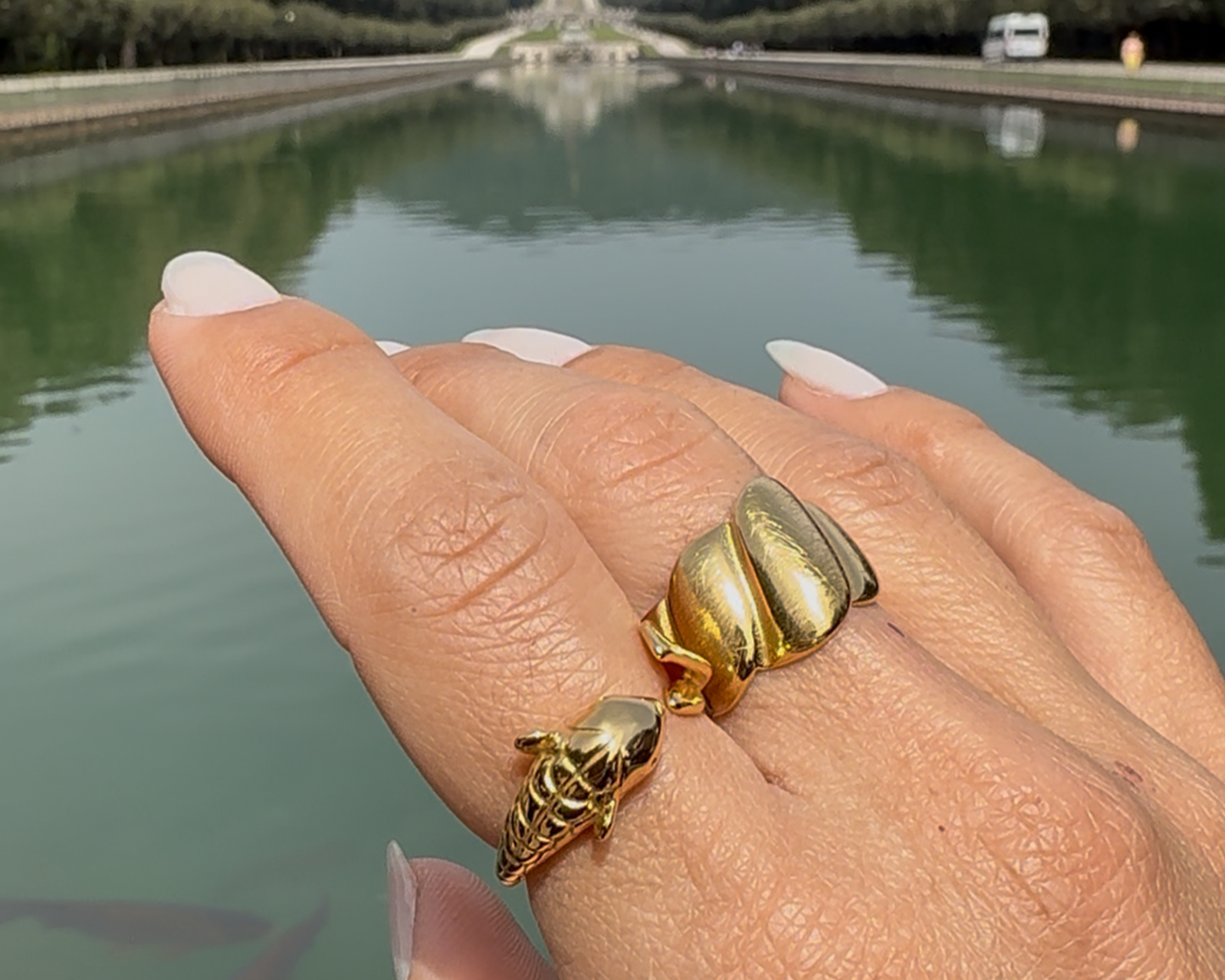 Koi Flow Adjustable Ring