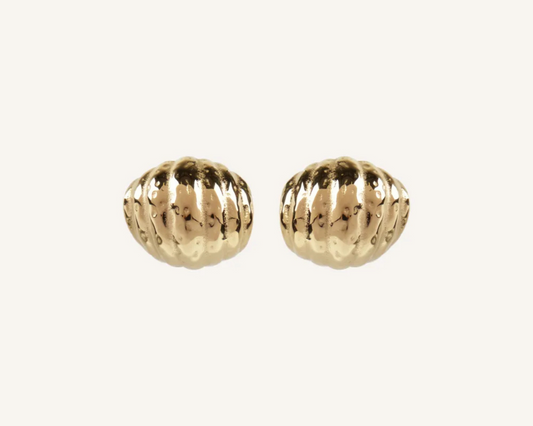 Sculpted Half Curve Earrings
