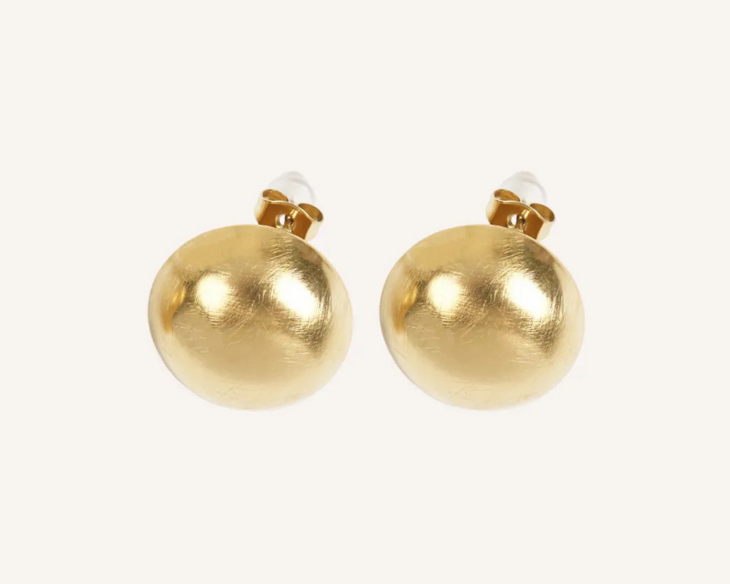 Satin Sphere Earrings