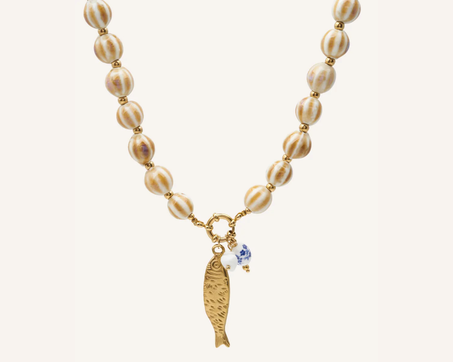 Sorriso Ceramic Beads Necklace