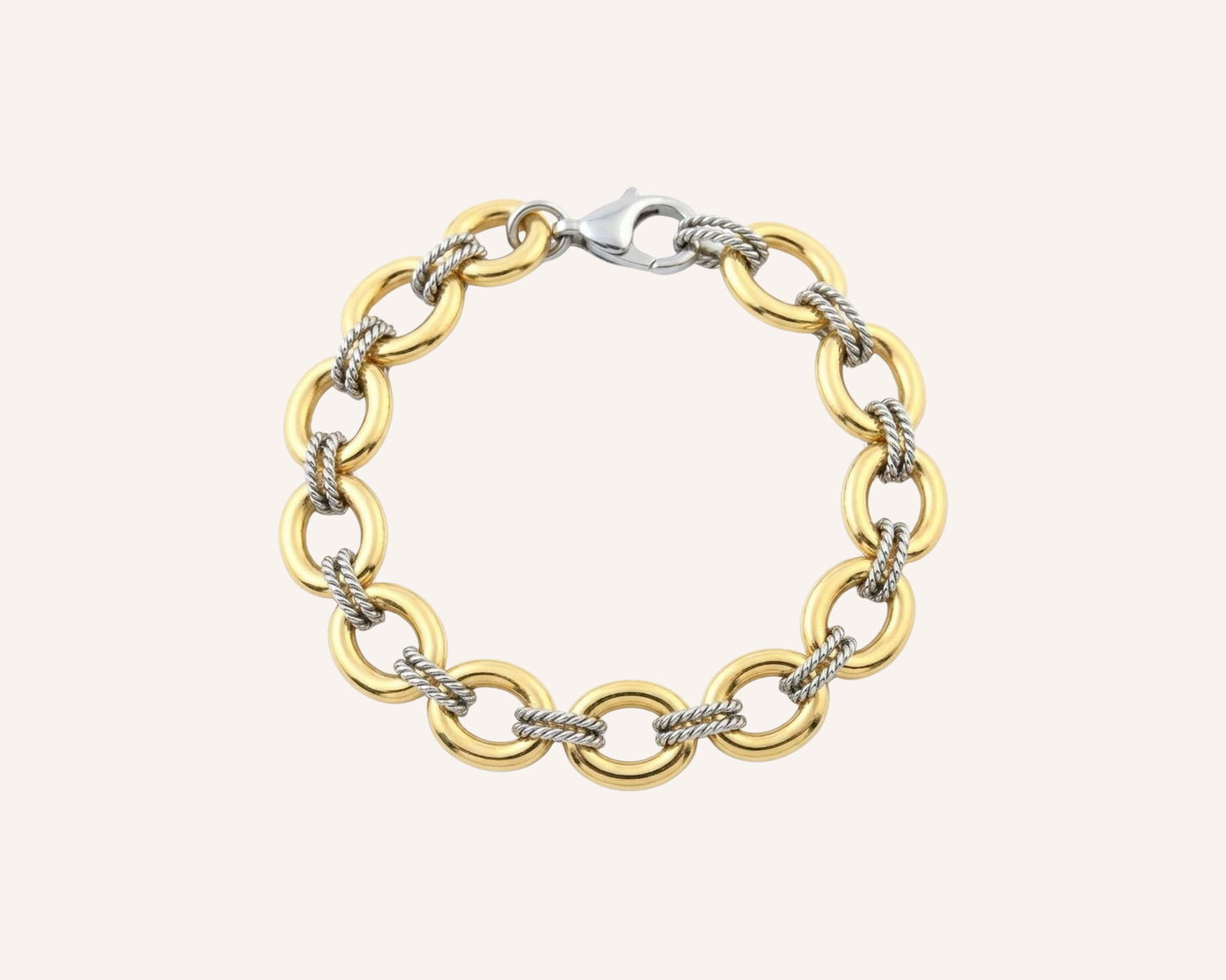 Oriana Mixed Metal Link Bracelet