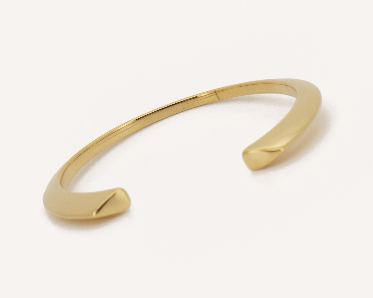 Minimal Contour Adjustable Cuff Bracelet