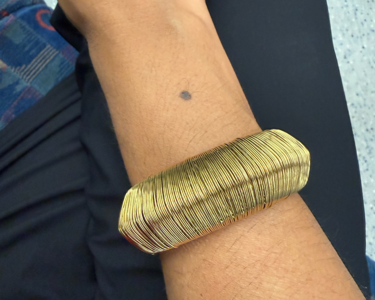 Zaria Wrapped Cuff Bracelet