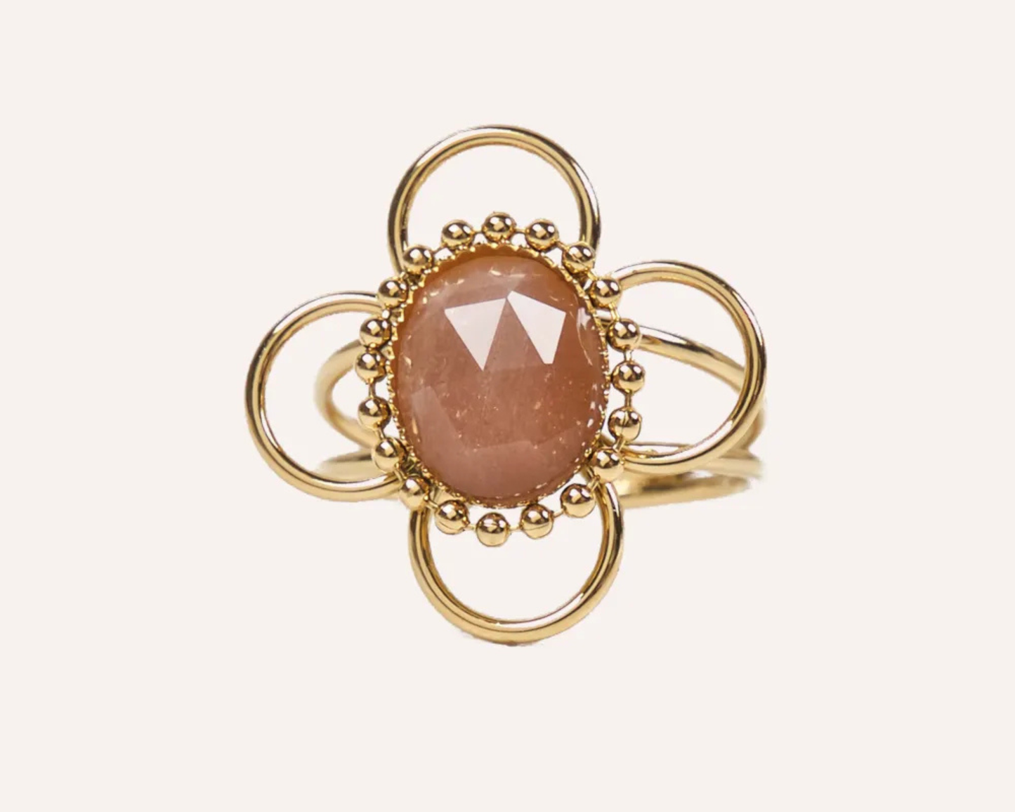 Cosmic Petal Adjustable Ring