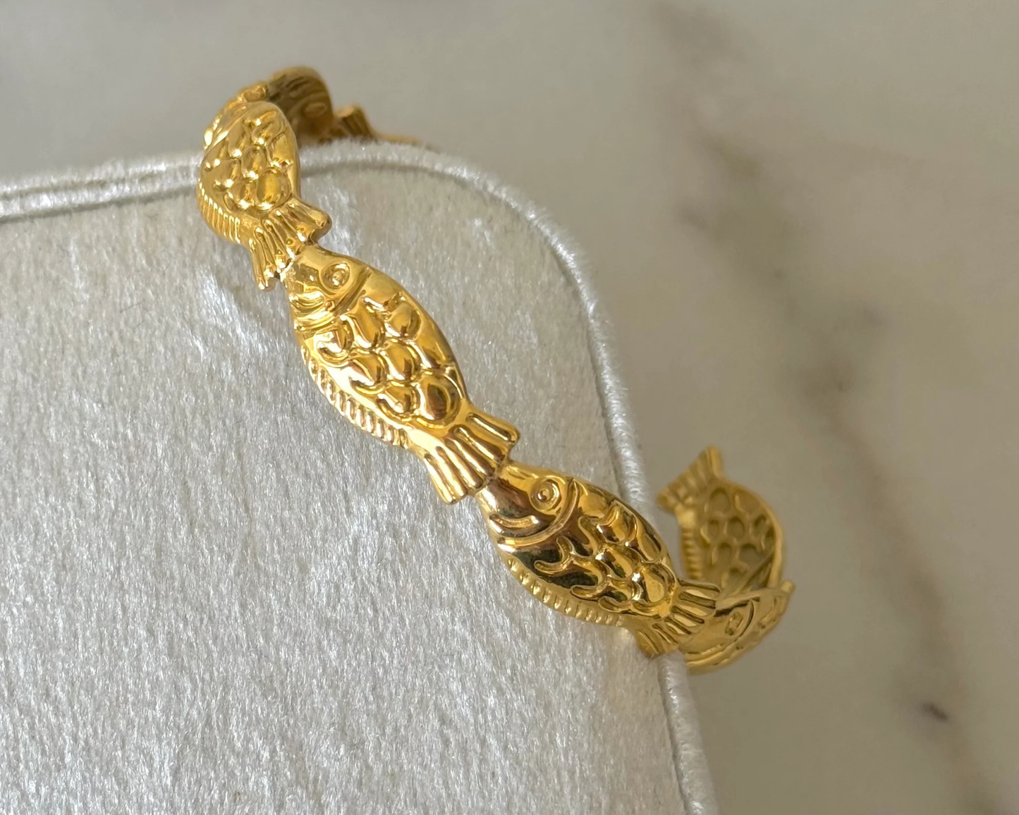 Oceano Fish Cuff Bracelet