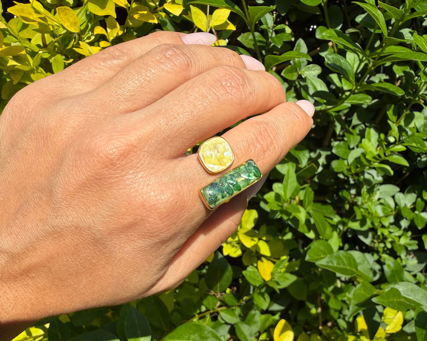 Aquarela Adjustable Ring