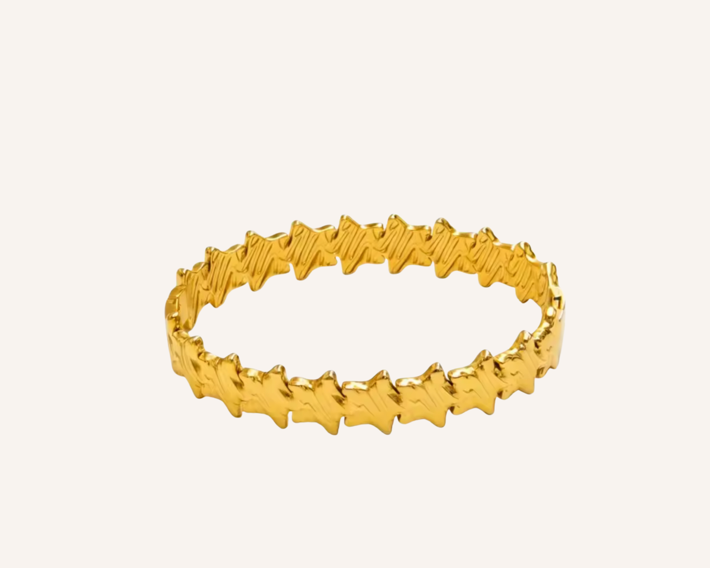 Le Perle Ravello Hinged Bangle Bracelet