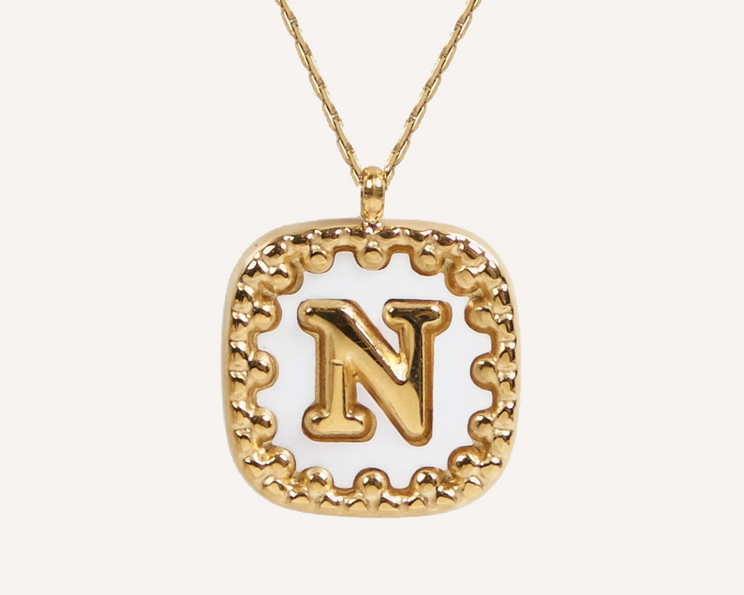Forever Yours Initial Necklace