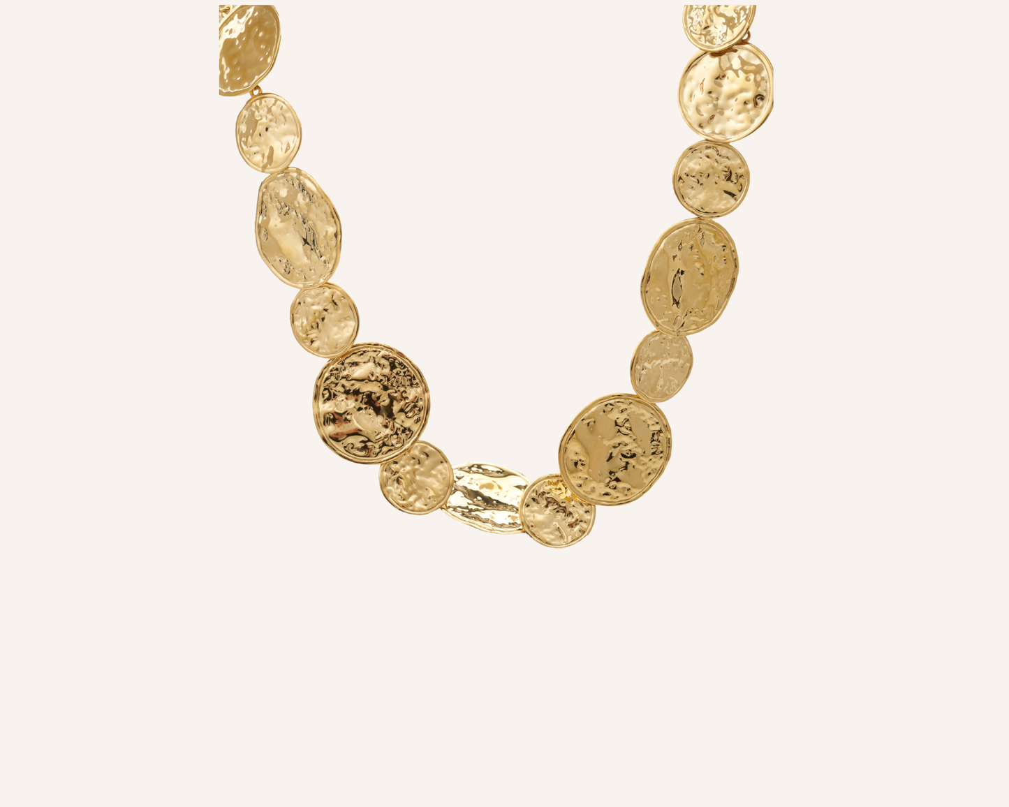 Avani Organic Coin Necklace