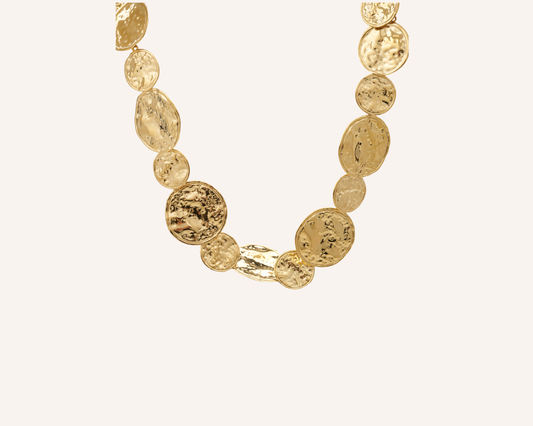 Avani Organic Coin Necklace