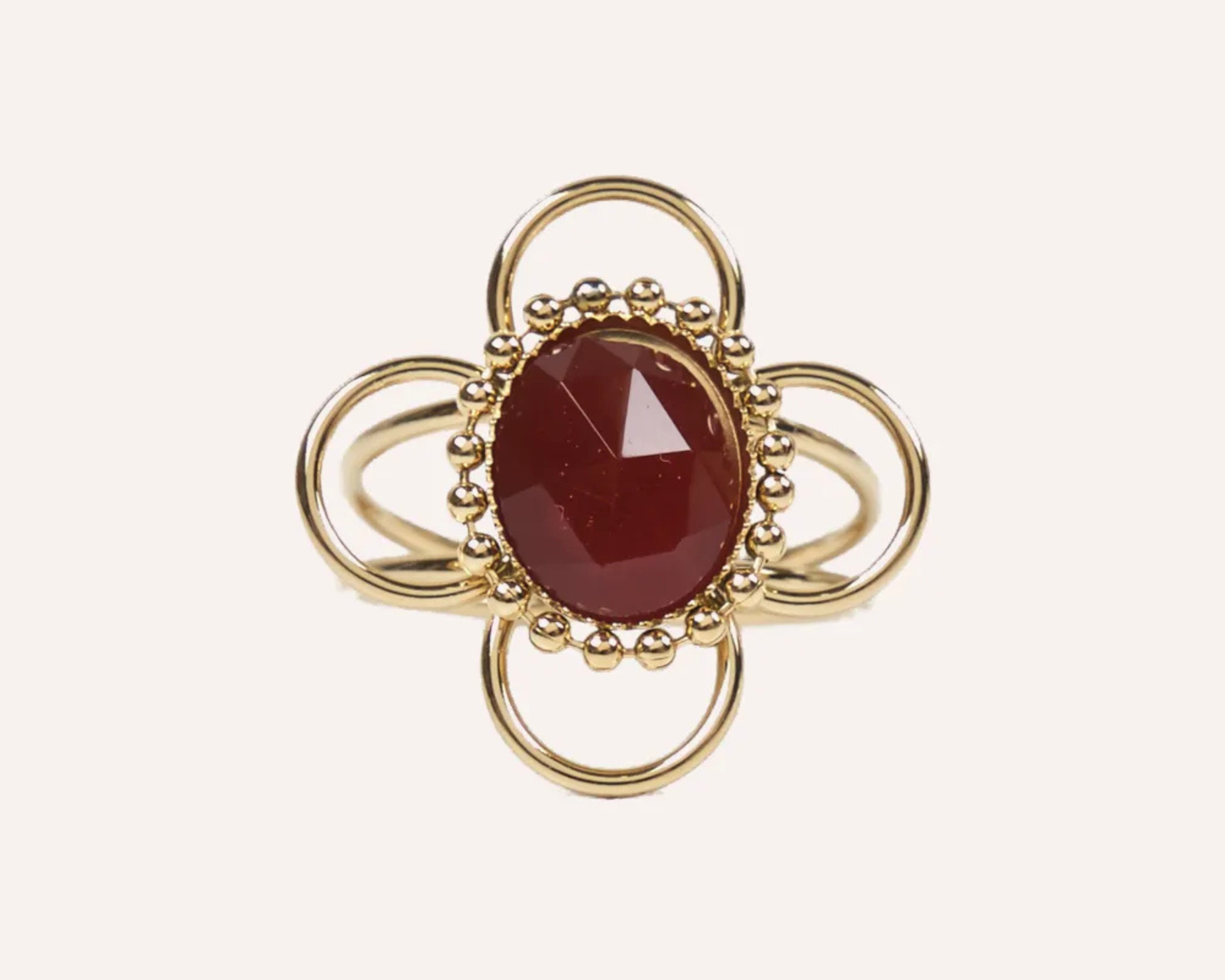 Cosmic Petal Adjustable Ring