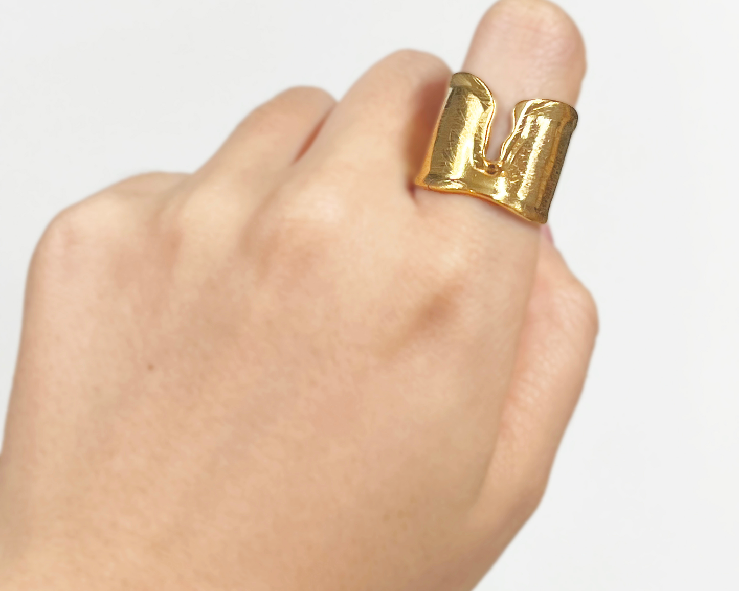 Satin Cutout Ring