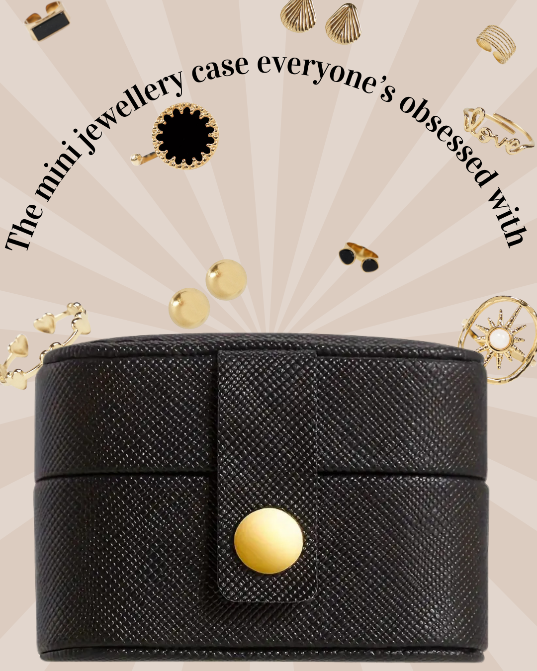 Mini Travel Jewellery Box