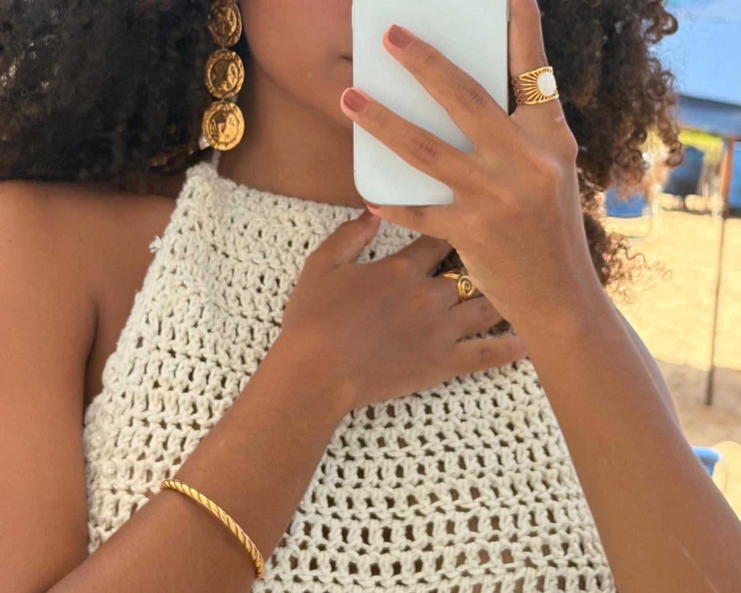 Gilda Twist Cuff Bracelet