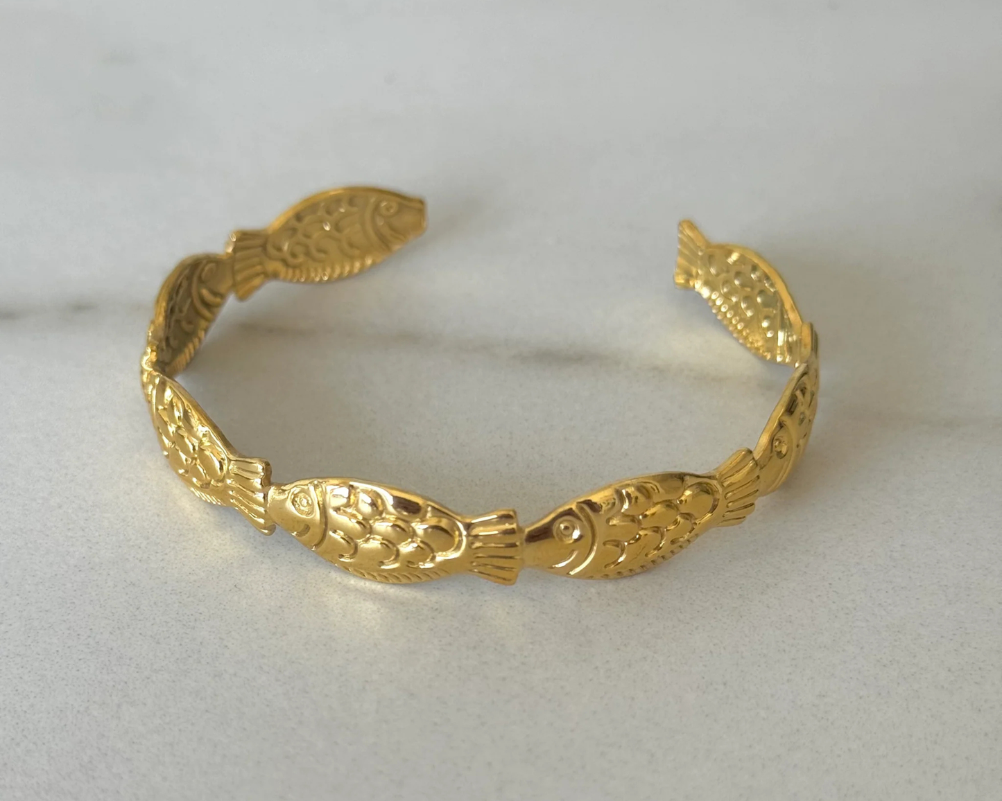 Oceano Fish Cuff Bracelet