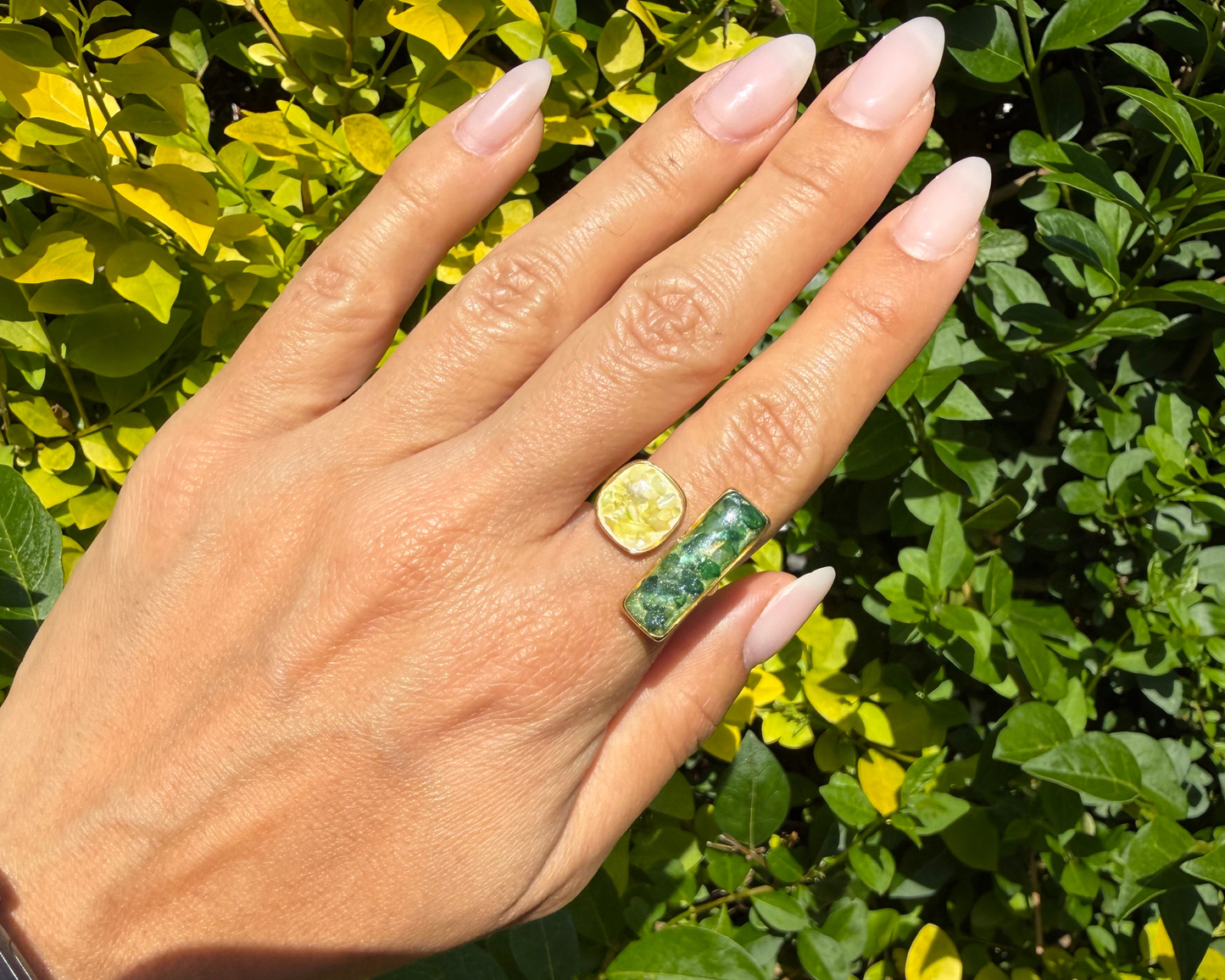 Aquarela Adjustable Ring