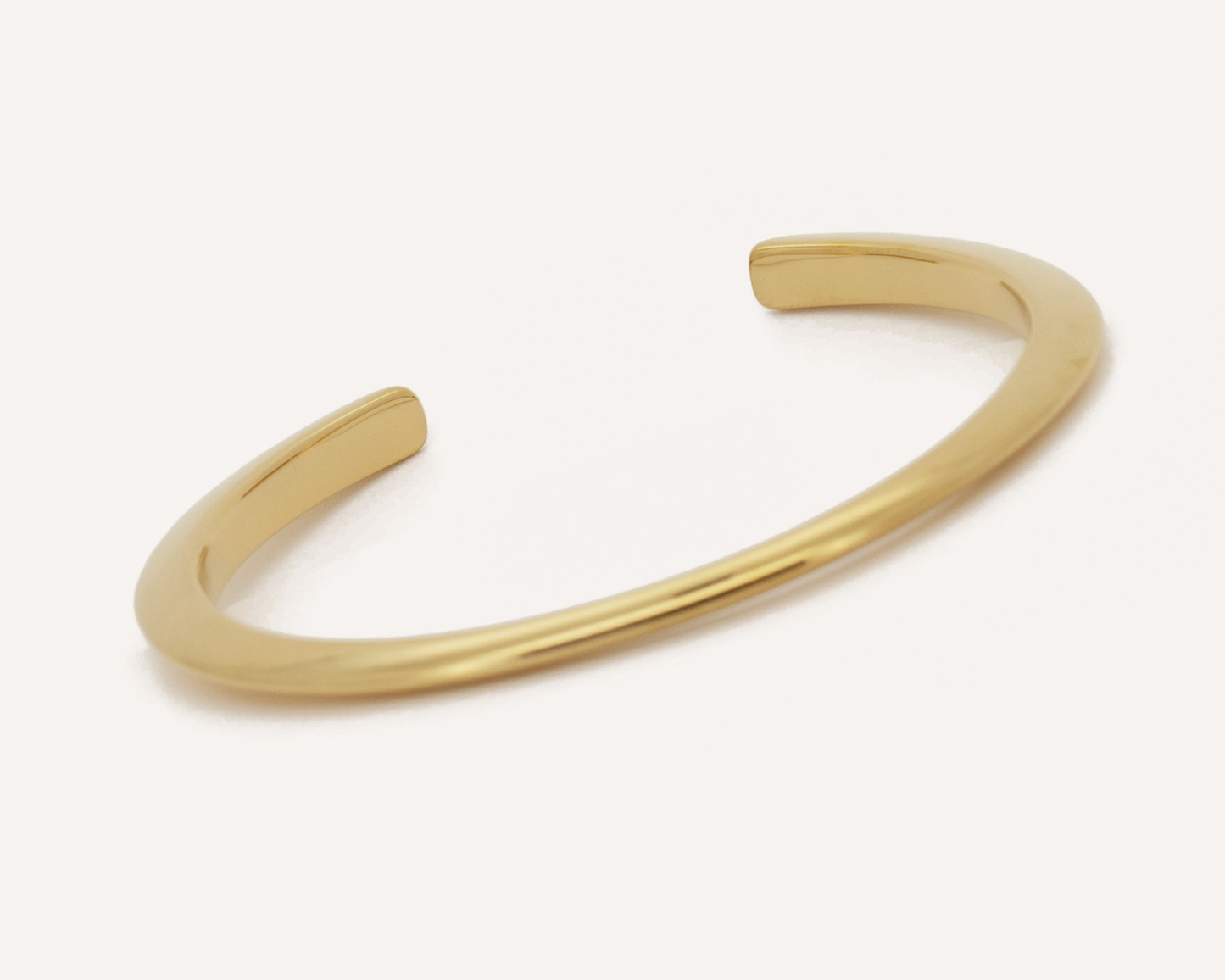 Minimal Contour Adjustable Cuff Bracelet