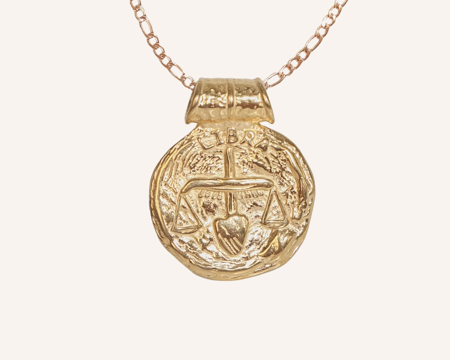Zodiac Chunky Medallion Necklace
