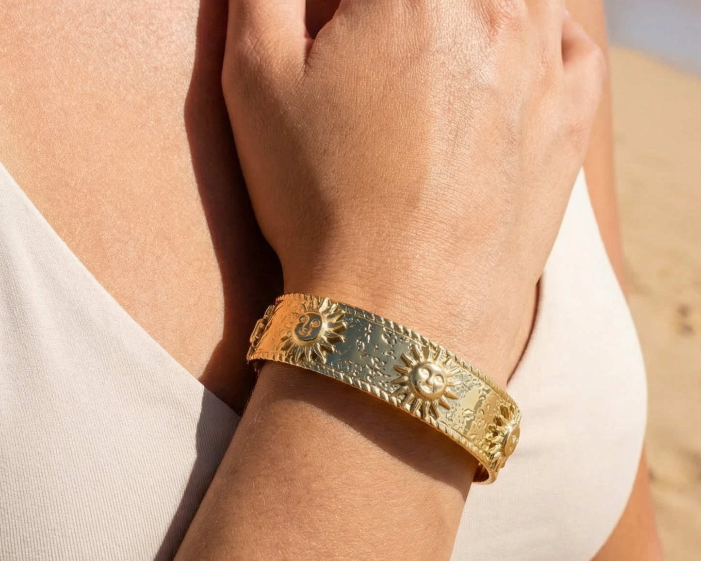 Le Perle Ponza Cuff Bracelet