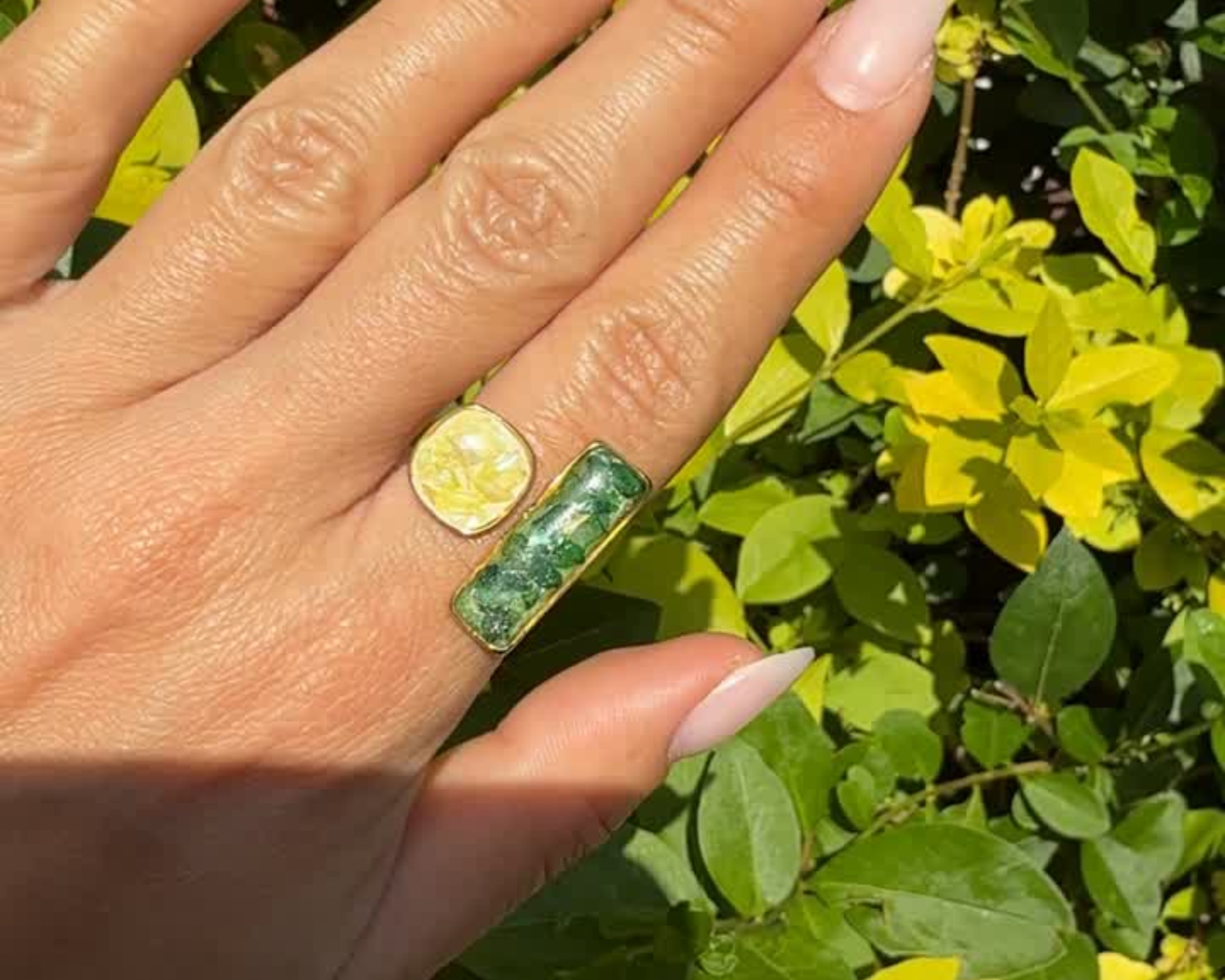 Aquarela Adjustable Ring