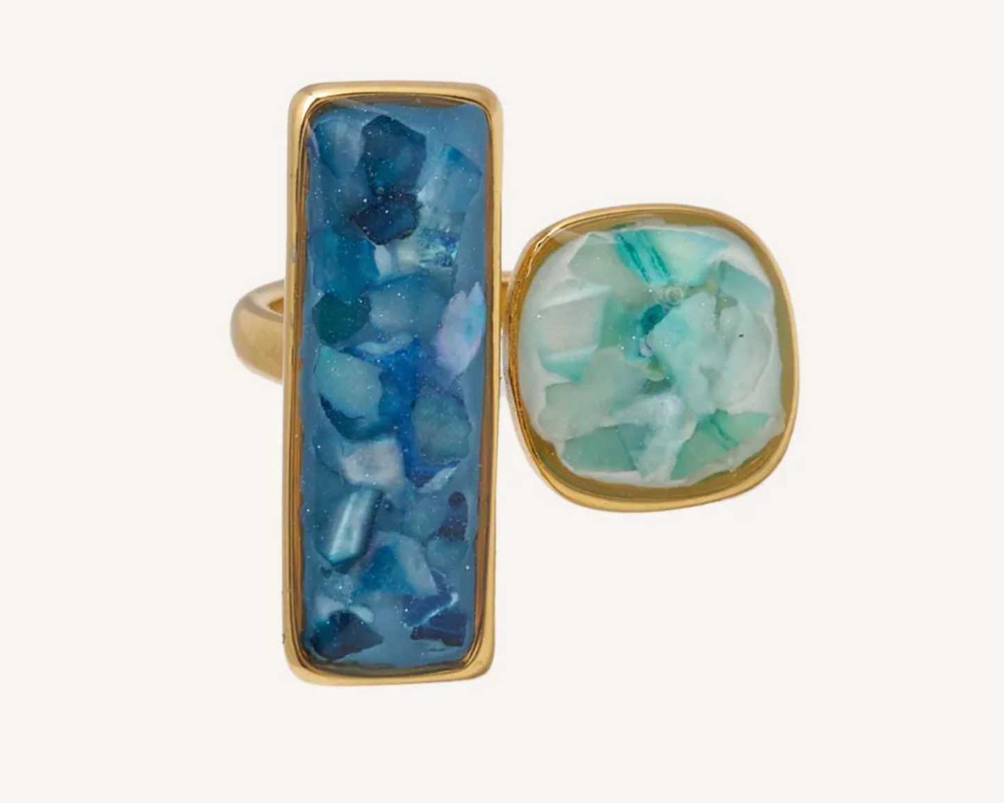 Aquarela Adjustable Ring