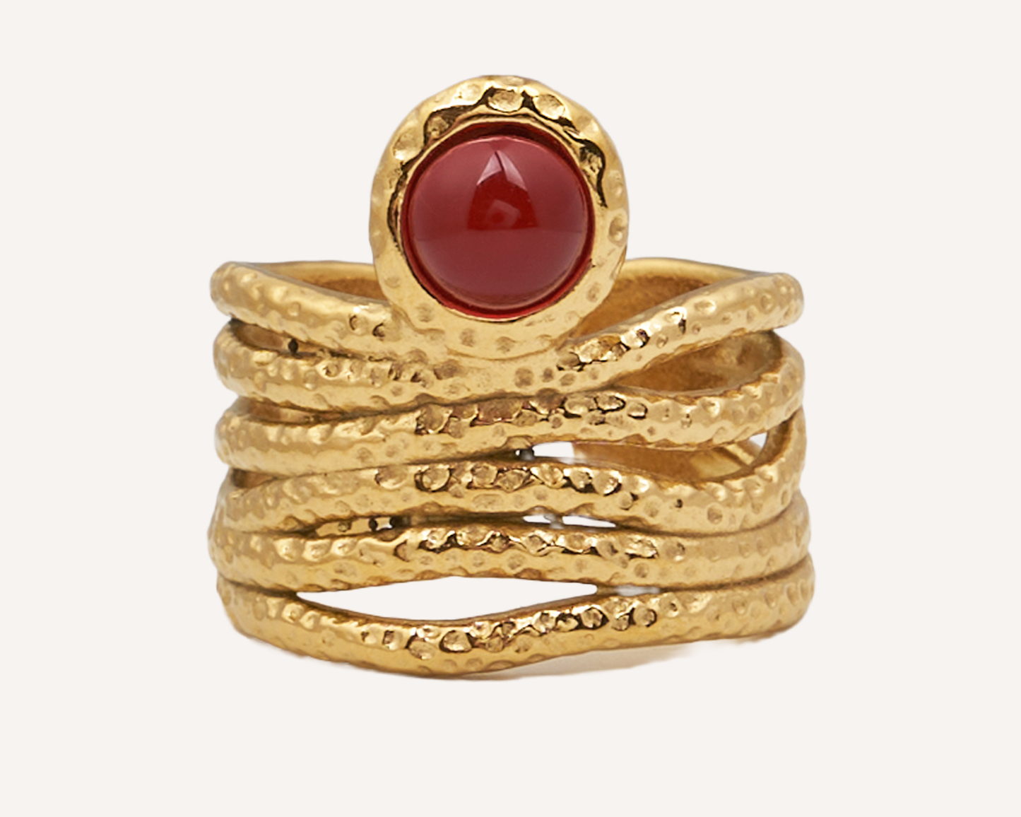 Milky Moon Ring