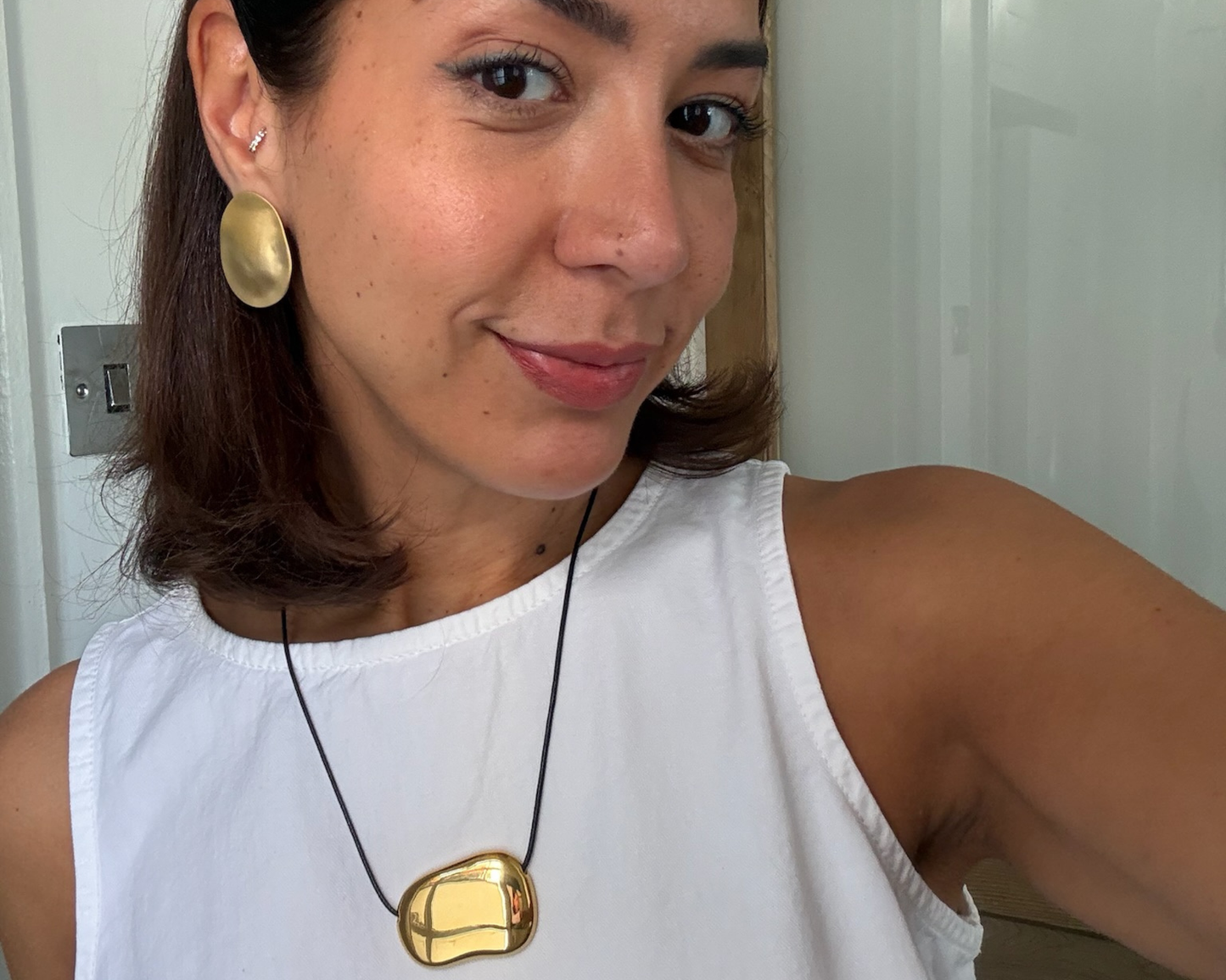 Seta Organic Satin Earrings