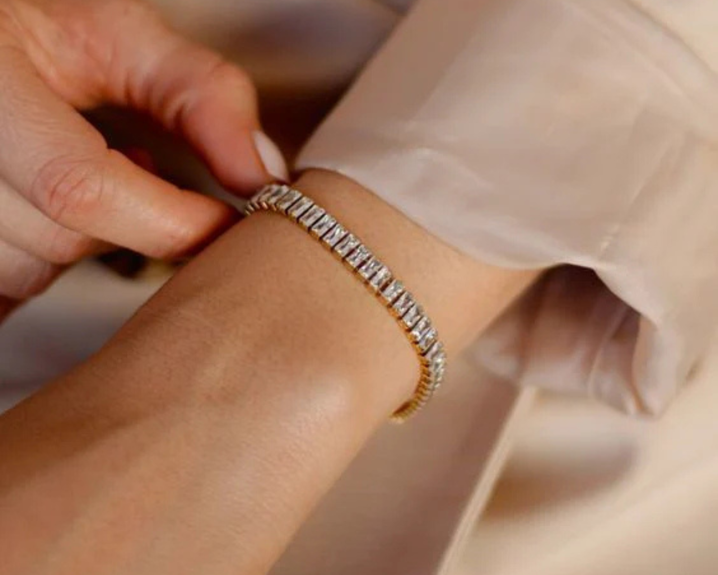 Opaline Tennis Bracelet
