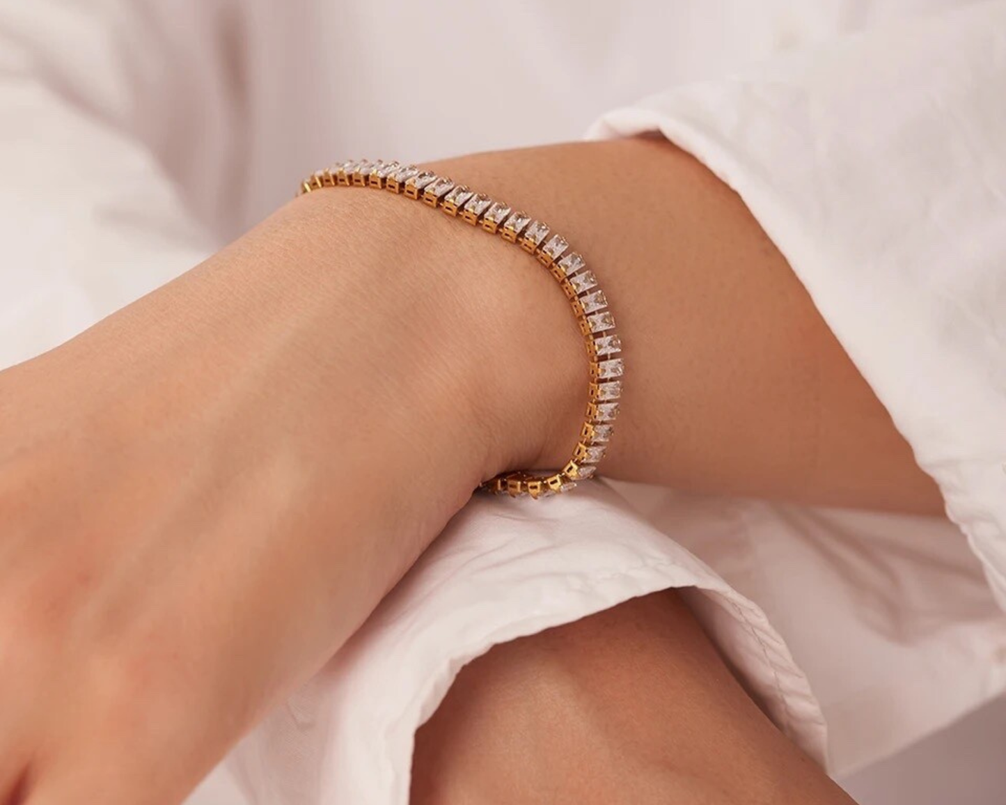 Opaline Tennis Bracelet