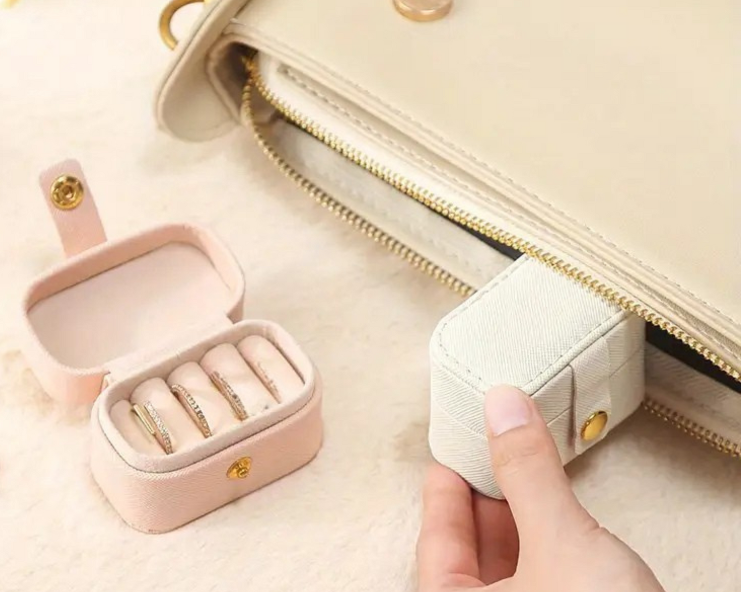 Mini Travel Jewellery Box