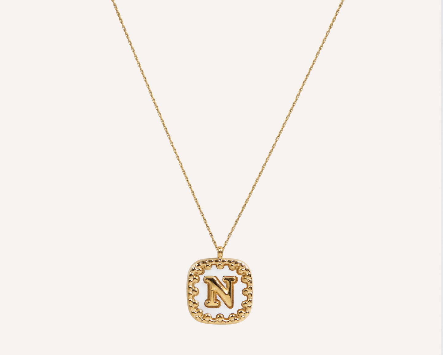 Forever Yours Initial Necklace