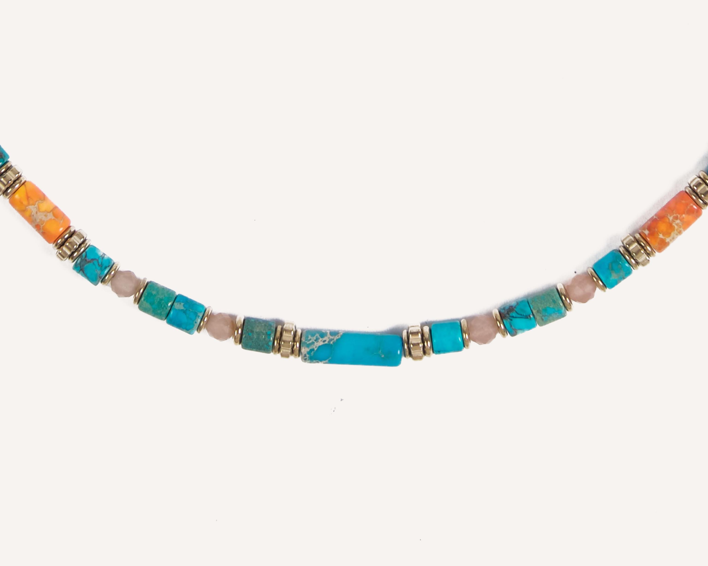 Dendê Stone Necklace